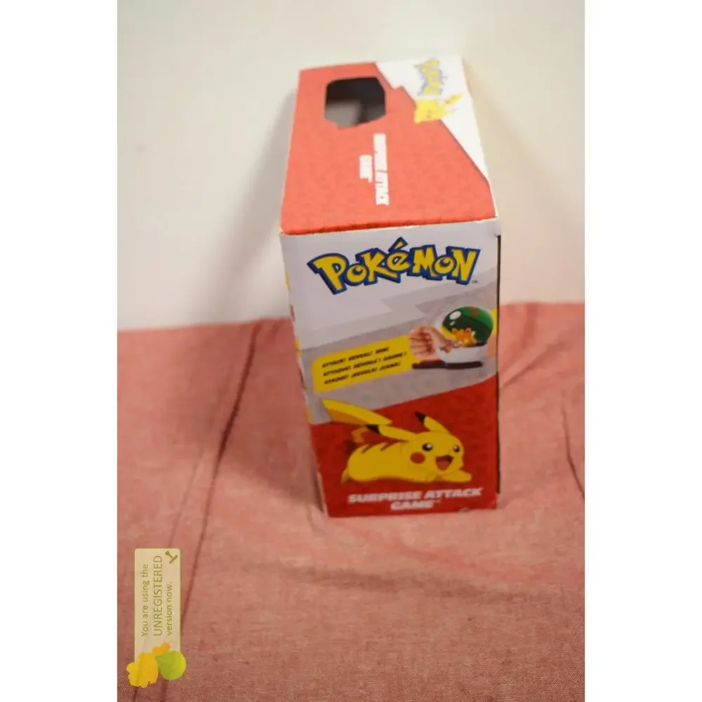 Pokemon Suprise Attack Game Pawmi + Friend Ball Green/White